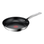 TEFAL , Frying Pan , B8170444 Intuition , Frying , Diameter 24 cm , Suitable for induction hob , Fixed handle , Black
