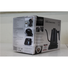 SALE OUT. Caso Coffee Classic Kettle, 1100 W, 1 L, Black , Caso Coffee Classic Kettle , 1877 , Electric , 1310 W , 0.6 L , 360° rotational base , Black , DAMAGED PACKAGING