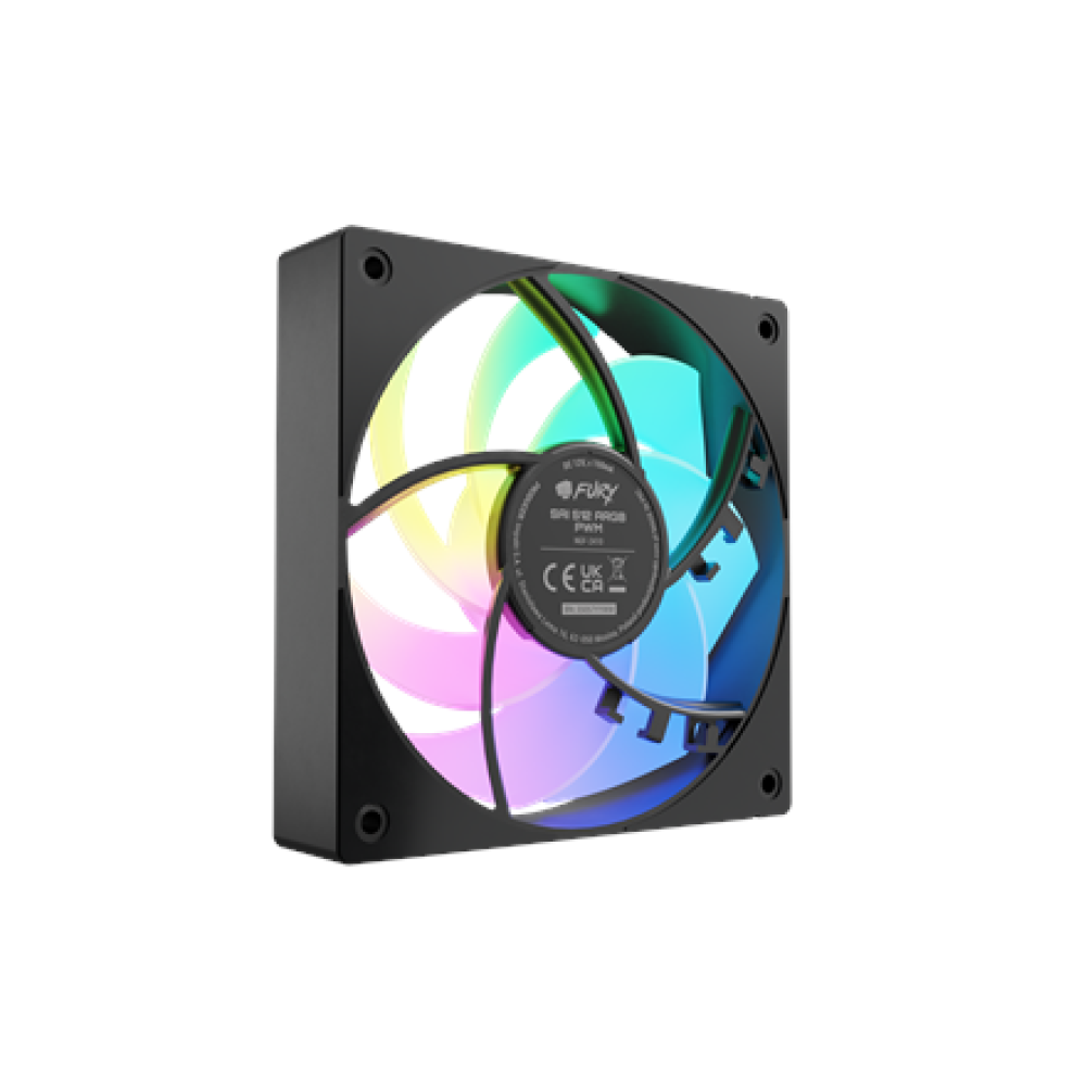 Fury Sai S12 ARGB PWM, 3-pack , Fan , Black