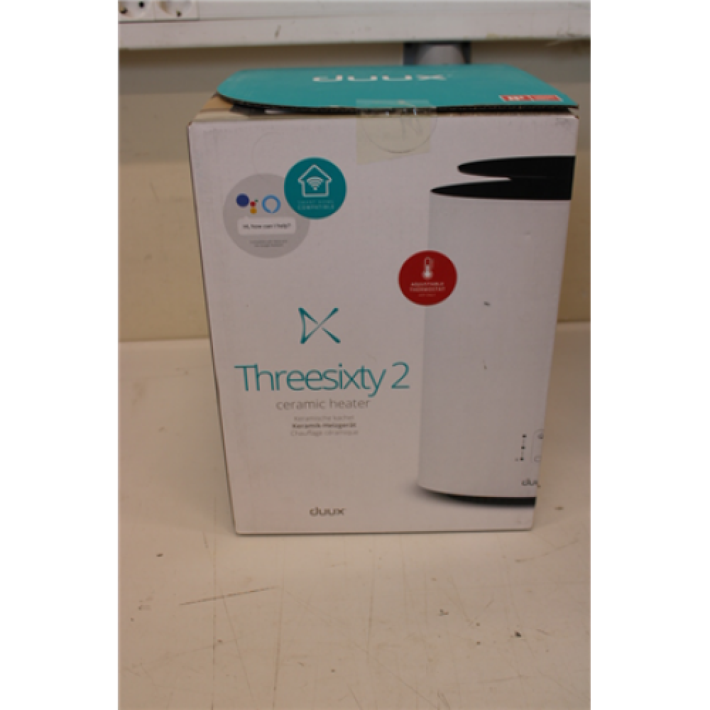 SALE OUT. , Duux , Threesixty Smart Fan + Heater Gen2 , 1800 W , Suitable for rooms up to 30 m² , White , UNPACKED, DIRTY ON FRONT , N/A