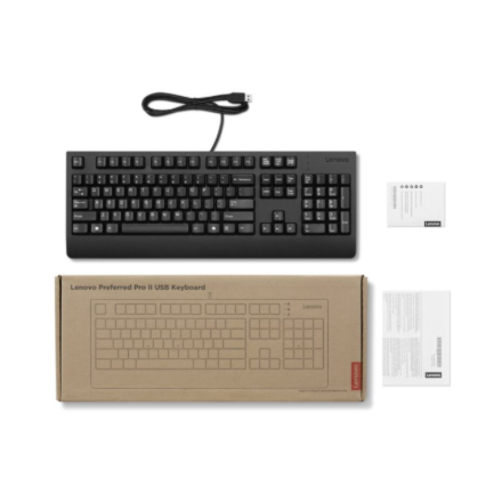 Lenovo Preferred Pro II USB Keyboard-US Euro , Lenovo