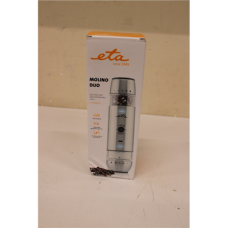 SALE OUT. ETA ETA192890000 Spice grinder, USB rechargeable, Stainless Steel , ETA , Spice grinder , ETA192890000 , Grinder , Housing material Stainless steel , USB rechargeable , DAMAGED PACKAGING