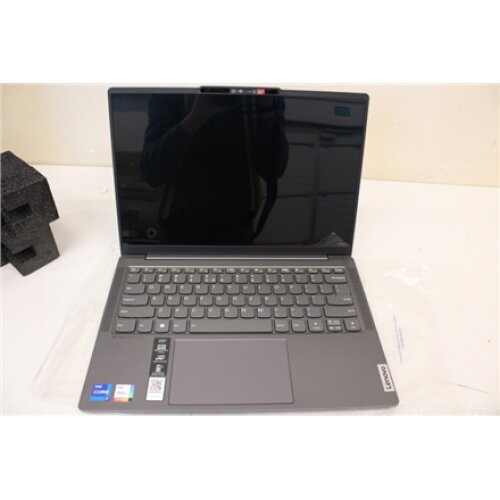 SALE OUT. Lenovo Yoga Slim 6 14IAP8 Storm Grey 14 OLED WUXGA Glossy Intel Core i5 i5-1240P 16 GB Soldered LPDDR5-4800 SSD 512 GB Intel Iris Xe Graphics Windows 11 Home 802.11ax Bluetooth version 5.1 Keyboard language English Keyboard backlit Warranty 24 m