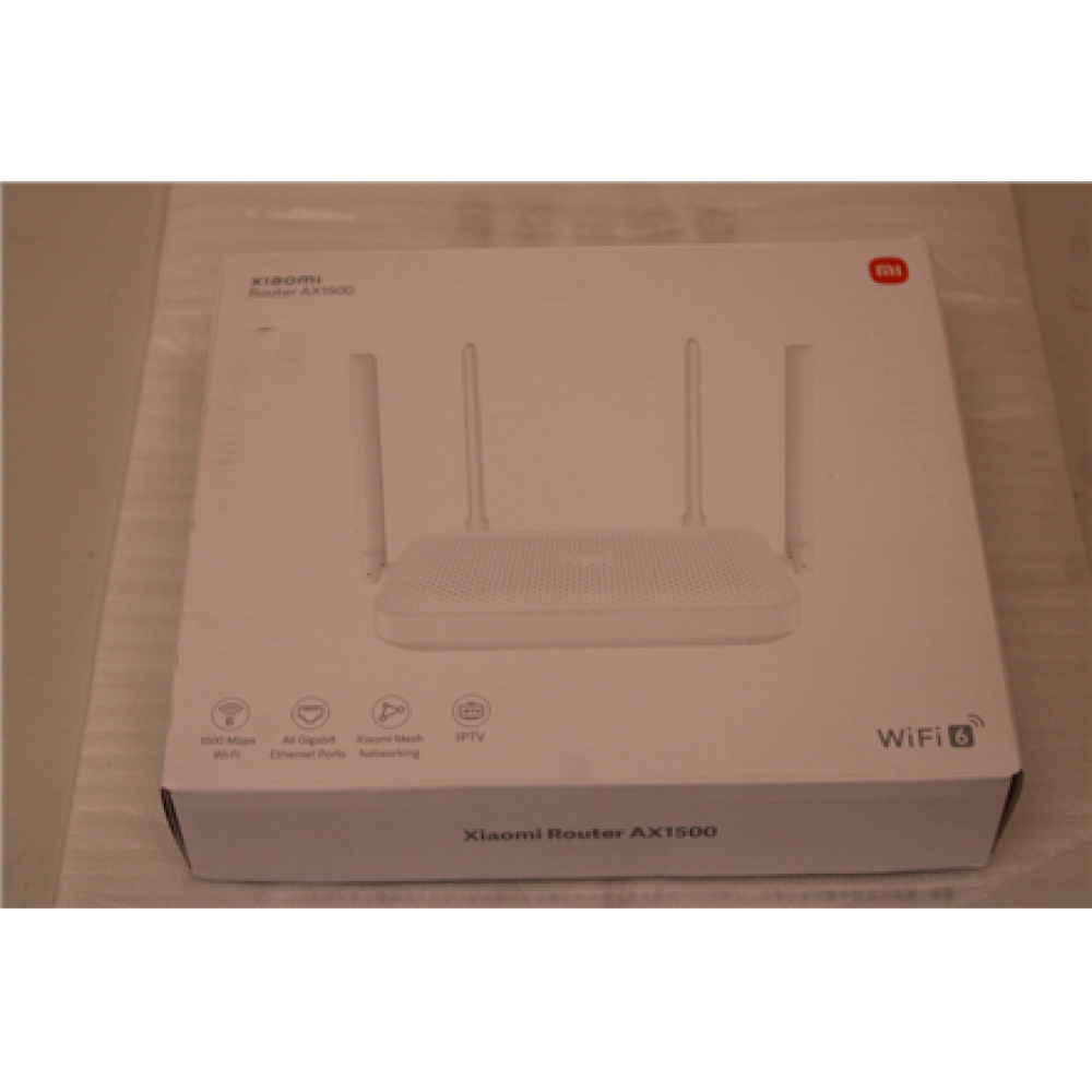SALE OUT. Xiaomi Router AX1500 EU , Xiaomi 3 month(s) , USED AS DEMO, MISSING MANUALS