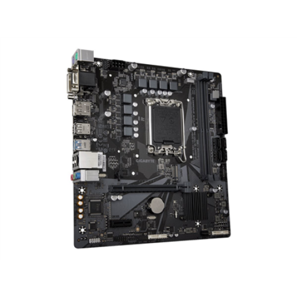 Gigabyte , H610M S2H V2 DDR4 , Processor family Intel , Processor socket LGA1700 , DDR4 DIMM , Memory slots 2 , Supported hard disk drive interfaces SATA, M.2 , Number of SATA connectors 4 , Chipset Intel H610 Express , Micro ATX