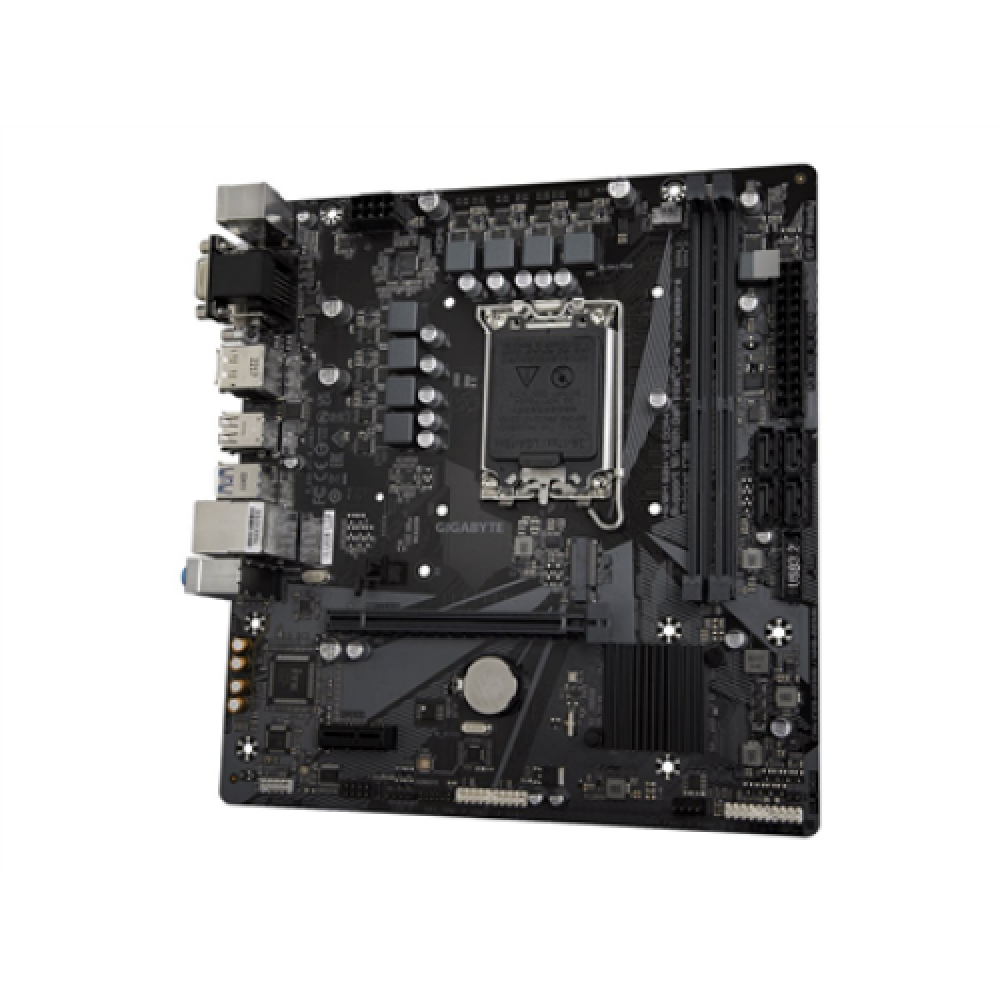 Gigabyte , H610M S2H V2 DDR4 , Processor family Intel , Processor socket LGA1700 , DDR4 DIMM , Memory slots 2 , Supported hard disk drive interfaces SATA, M.2 , Number of SATA connectors 4 , Chipset Intel H610 Express , Micro ATX