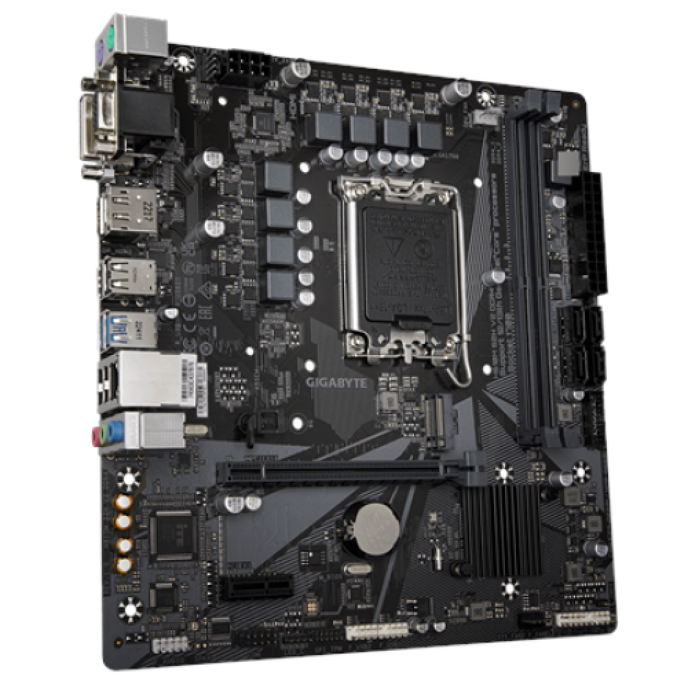 Gigabyte , H610M S2H V2 DDR4 , Processor family Intel , Processor socket LGA1700 , DDR4 DIMM , Memory slots 2 , Supported hard disk drive interfaces SATA, M.2 , Number of SATA connectors 4 , Chipset Intel H610 Express , Micro ATX