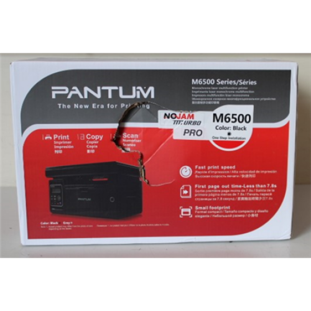 SALE OUT. Pantum M6500 Mono laser multifunction printer, DAMAGED PACKAGING, SCRATCHED ON THE FRONT , Pantum Multifunction Printer , M6500 , Laser , Mono , Laser Multifunction , A4 , DAMAGED PACKAGING, SCRATCHED ON THE FRONT
