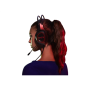 Energy Sistem Headphones ESG 2 Laser, Red LED Light Energy Sistem , ESG 2 Laser , Headphones , Wired , Over-Ear , Microphone , Red