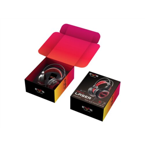 Energy Sistem Headphones ESG 2 Laser, Red LED Light Energy Sistem , ESG 2 Laser , Headphones , Wired , Over-Ear , Microphone , Red
