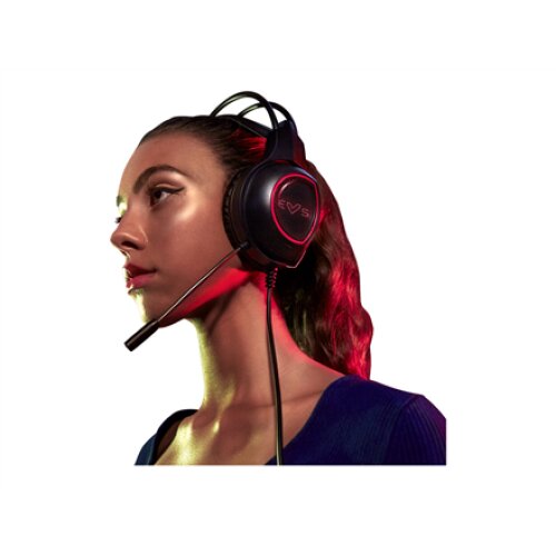 Energy Sistem Headphones ESG 2 Laser, Red LED Light Energy Sistem , ESG 2 Laser , Headphones , Wired , Over-Ear , Microphone , Red