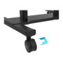 Neomounts ABL-875 Wheel lock for trolleys suitable for FL55-875BL1/WH1, FL50S-825BL1/WH1, FL50-525/575BL1/WH1