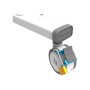 Neomounts ABL-875 Wheel lock for trolleys suitable for FL55-875BL1/WH1, FL50S-825BL1/WH1, FL50-525/575BL1/WH1