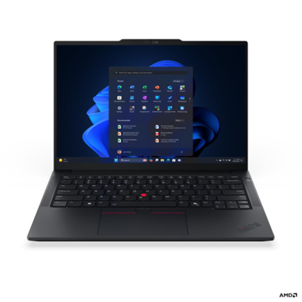Lenovo ThinkPad E14 G7 AMD , Black , 14 , IPS , 1920 x 1200 pixels , WUXGA , Anti-glare , AMD Ryzen 5 , 230 , 16 GB , SODIMM DDR5 , Solid-state drive capacity 512 GB , AMD Radeon 760M Graphics , Windows 11 Pro , 802.11ax , Bluetooth version 5.3 , Keyboard