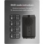 Raidsonic , RAID-System Dual bay, HDD/SSD USB 3.2 (Gen 2) with fan , IB-RD3720-CU3