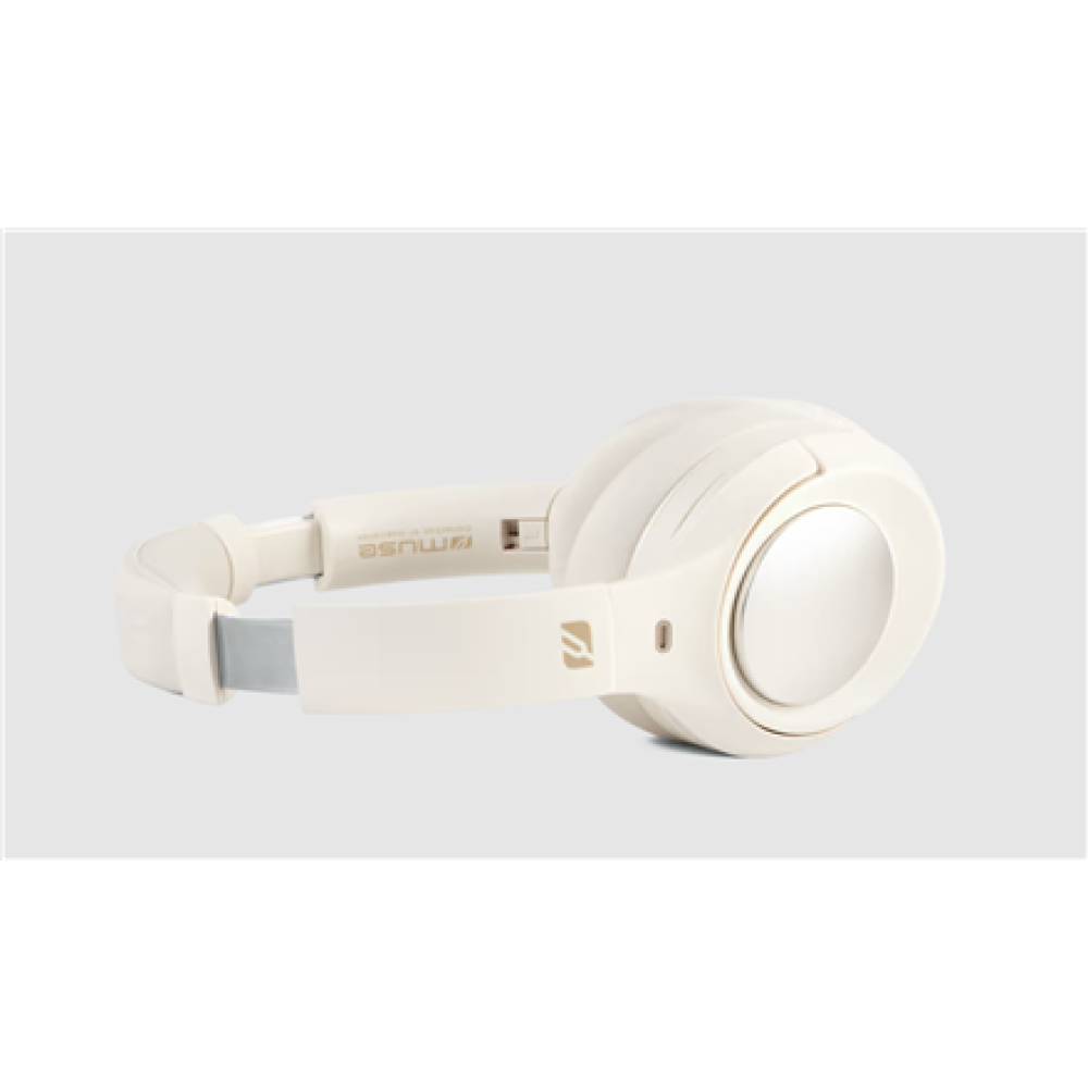 Muse Headphones , M-295 ANCW , Bluetooth , Over-Ear , Microphone , White , Noise canceling , Wireless