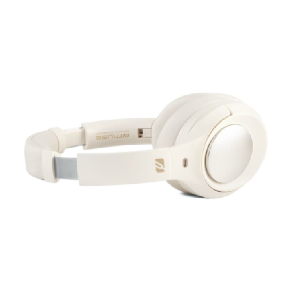 Muse Headphones , M-295 ANCW , Bluetooth , Over-Ear , Microphone , White , Noise canceling , Wireless