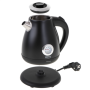 Camry , Kettle with a thermometer , CR 1344 , Electric , 2200 W , 1.7 L , Stainless steel , 360° rotational base , Black