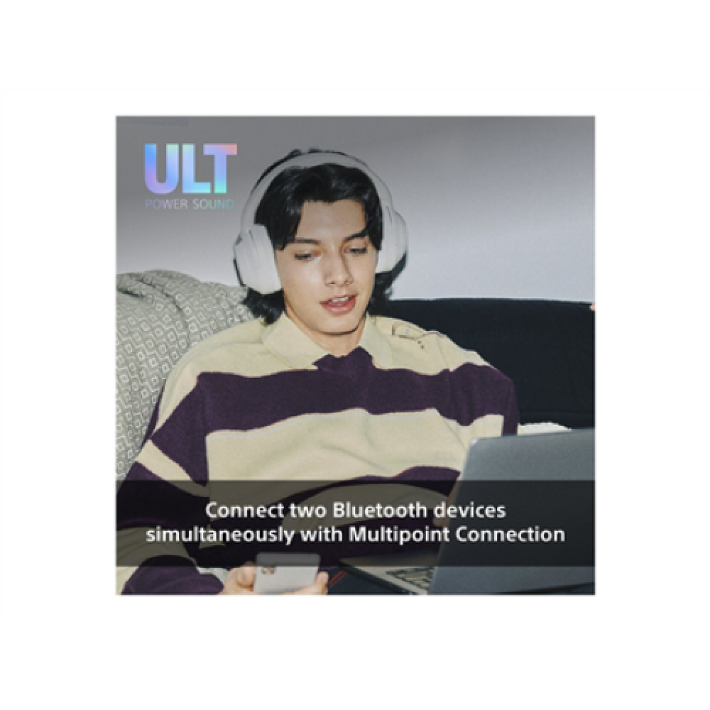 Sony , Headphones , WH-ULT900N ULT WEAR , Wireless , White