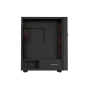 Genesis Gaming PC Case , Diaxid 605 ARGB , Black , Midi Tower , Power supply included No