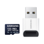 Samsung , MicroSD Card with Card Reader , PRO Ultimate , 128 GB , microSDXC Memory Card , Flash memory class U3, V30, A2