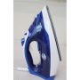 SALE OUT. TEFAL FV2838E0 Steam Iron, Water Tank 0.27 L, Countinuous Steam 40 g/min, Blue/White , TEFAL FV2838E0 , Steam Iron , 2400 W , Water tank capacity 270 ml , Continuous steam 40 g/min , Blue/White , DAMAGED PACKAGING, BROKEN CORPUS ON SIDE