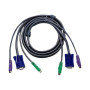Aten , KVM Cable, 3M PS/2 , 2L-1003P/C