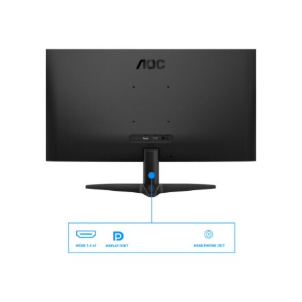 AOC , 27B36X , 27 , IPS , FHD , 16:9 , 144 Hz , 4 ms , 1920 x 1080 pixels , 300 cd/m² , HDMI ports quantity 1 , Black