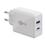 Goobay , 61674 , Dual USB-C PD Fast Charger (30 W)