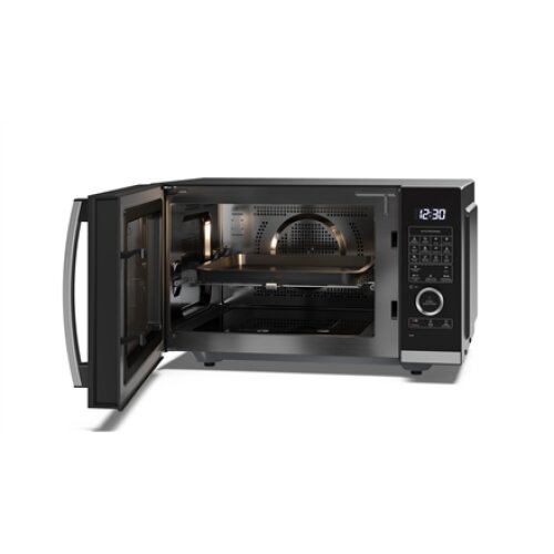 Sharp , Microwave Oven with Grill and Convection , YC-QC254AE-B , Free standing , 25 L , 900 W , Convection , Grill , Black