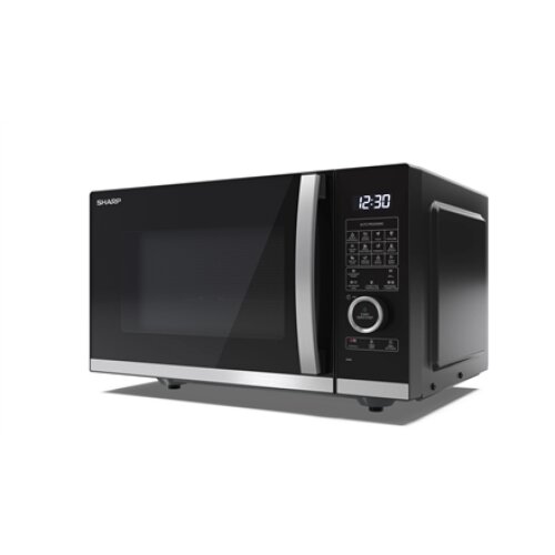 Sharp , Microwave Oven with Grill and Convection , YC-QC254AE-B , Free standing , 25 L , 900 W , Convection , Grill , Black