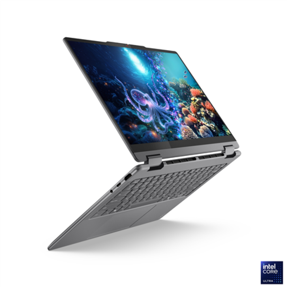 Lenovo Yoga 7 2-in-1 14ILL10 , Luna Grey , 14 , OLED , Touchscreen , WQXGA+ , 2880 x 1800 pixels , Glossy , Intel Core Ultra 7 , 258V , 32 GB , Soldered LPDDR5x , Solid-state drive capacity 1000 GB , Intel Arc Graphics 140V , Windows 11 Home , 802.11be , 