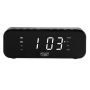 Adler , AD 1192B , Alarm Clock with Wireless Charger , W , AUX in , Black , Alarm function