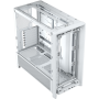 Corsair PC Case , Frame 4000D Modular , White , Mid-Tower , Power supply included No