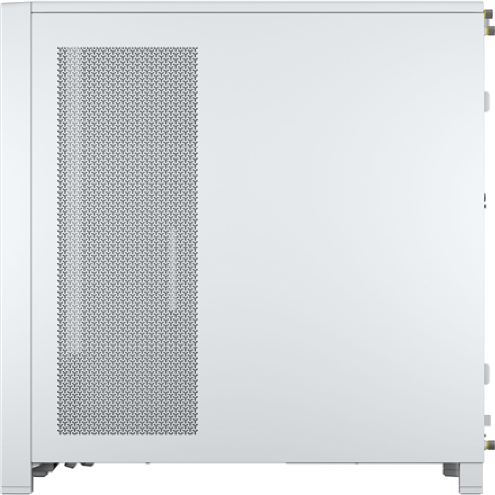 Corsair PC Case , Frame 4000D Modular , White , Mid-Tower , Power supply included No