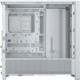 Corsair PC Case , Frame 4000D Modular , White , Mid-Tower , Power supply included No
