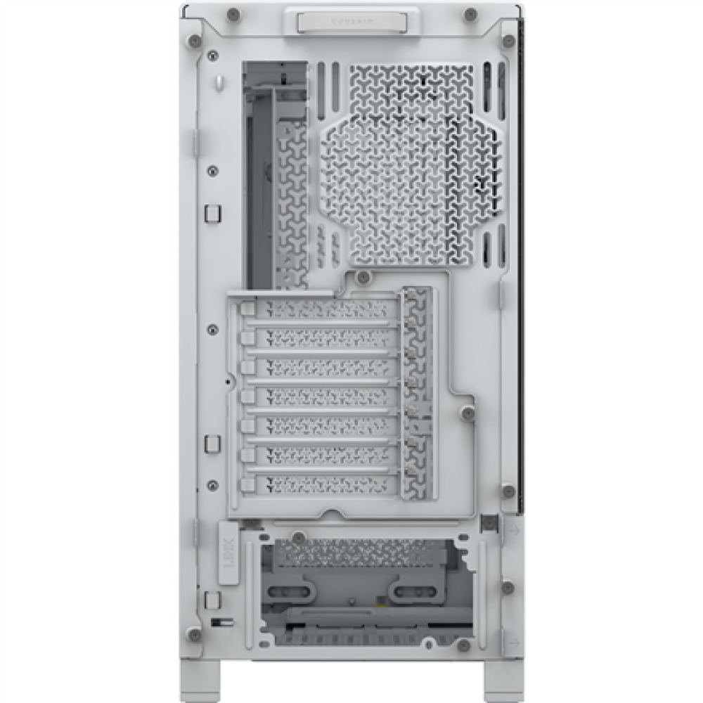 Corsair PC Case , Frame 4000D Modular , White , Mid-Tower , Power supply included No