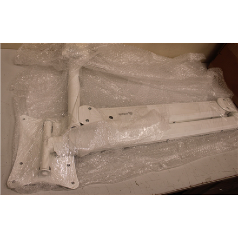 SALE OUT. EDBAK MSA02w-B Double Swing Arm Wall Mount for 10-29 Screens, White , EDBAK Wall mount , MSA02w-B , Tilt , 10-29 , Maximum weight (capacity) 10 kg , DAMAGED PACKAGING, DAMAGED PAINT ON EDGES , White