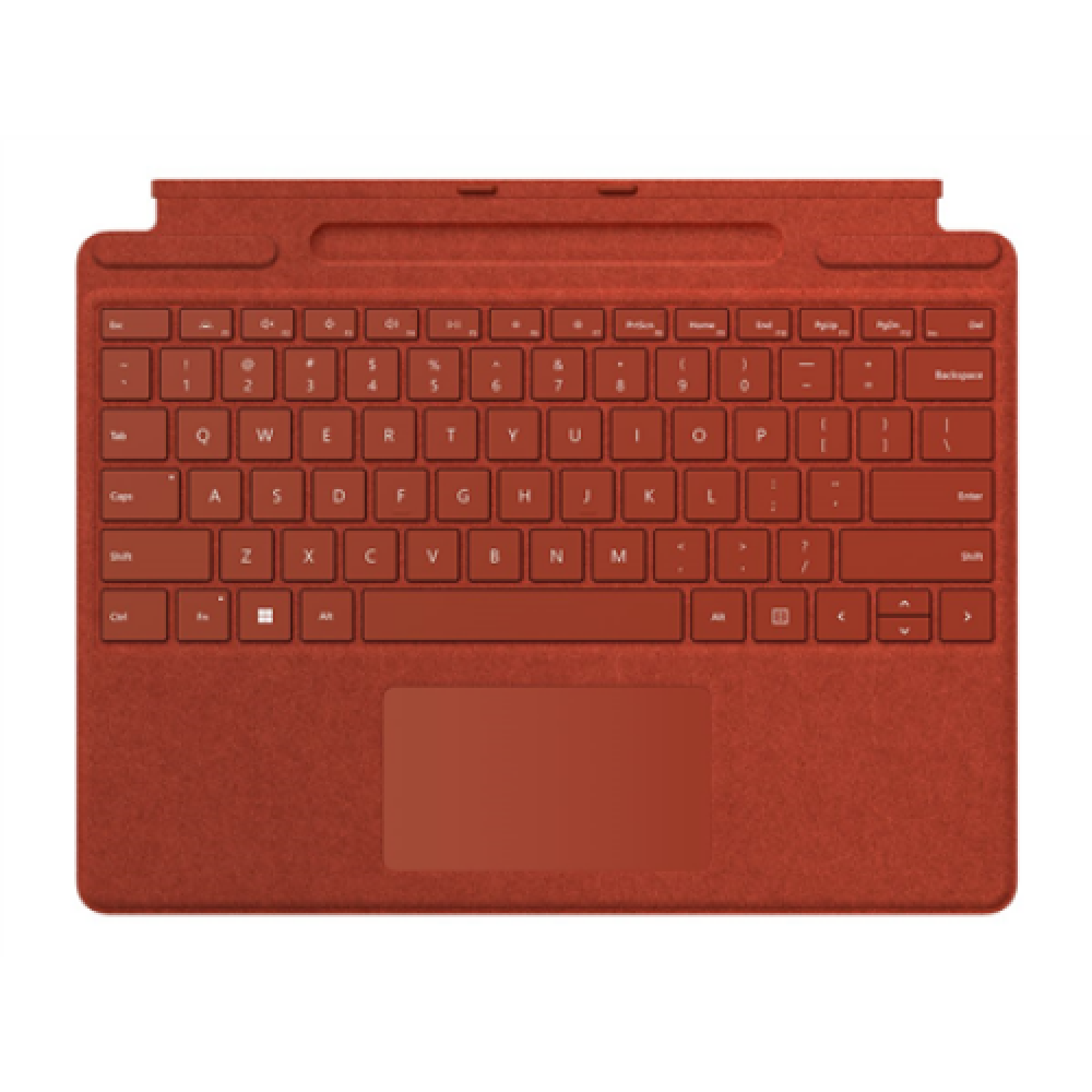 Microsoft Keyboard Pen 2 Bundle 8X6-00027 Surface Pro Compact Keyboard Wireless Side button, Top Button with eraser functionality EN 294 g Red Bluetooth