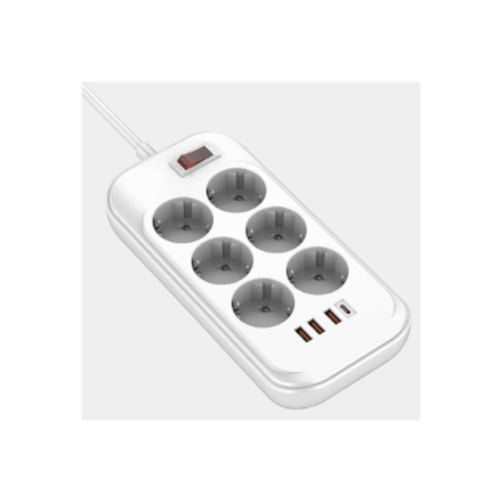 ColorWay Power Socket , CW-CHE64PDW