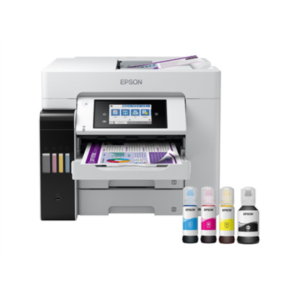 Epson Multifunctional Printer , EcoTank L6580 , Inkjet , Colour , Inkjet Multifunctional Printer , A4 , Wi-Fi , Light Grey