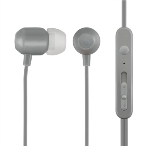 ACME HE21G Earphones With Mic Acme , Earphones , HE21G , 3.5 mm 4-pin , Grey