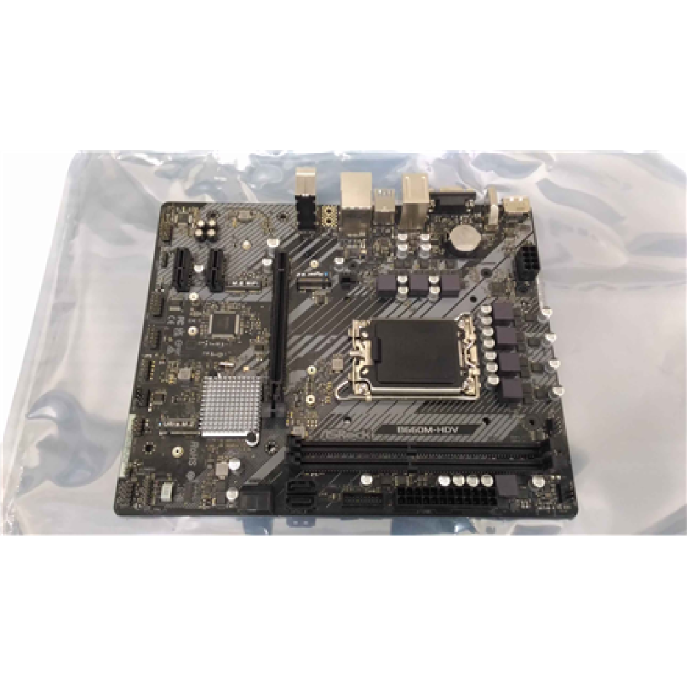 SALE OUT. ASRock INTEL B660/2DDR4/4SATA3 , ASRock B660M-HDV , Processor family Intel , Processor socket LGA1700 , DDR4 , Supported hard disk drive interfaces SATA, M.2 , Number of SATA connectors 4 , USED, REFURBISHED, WITHOUT ORIGINAL PACKAGING AND ACCES