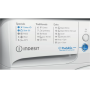INDESIT , Washing Machine , BWE 91496X WSV EE , Energy efficiency class A , Front loading , Washing capacity 9 kg , 1400 RPM , Depth 63 cm , Width 59.5 cm , Digital , White