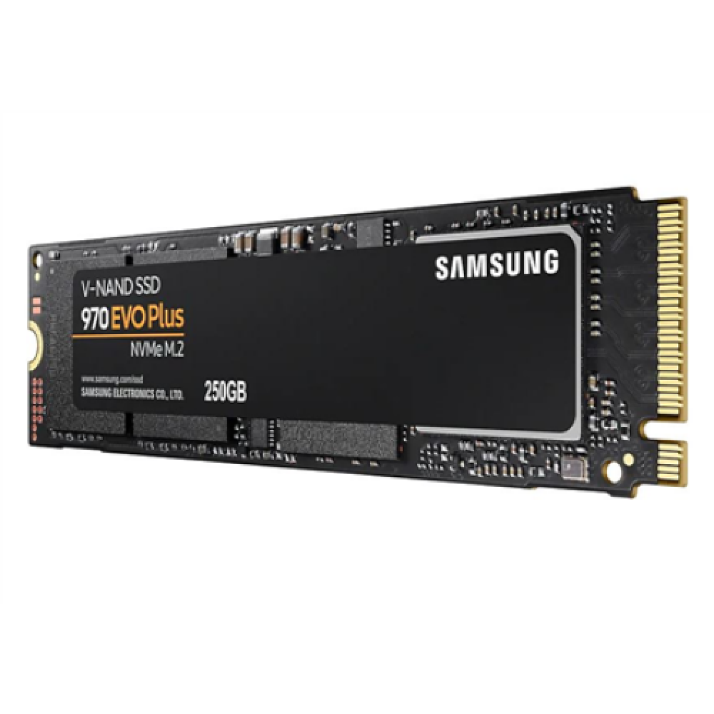Samsung , 970 Evo Plus , 250 GB , SSD interface M.2 NVME , Read speed 3500 MB/s , Write speed 2300 MB/s