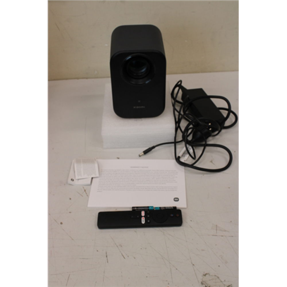 SALE OUT. Xiaomi Smart Projector L1 EU , Xiaomi Smart Projector L1 EU , Full HD (1920x1080) , 200 ANSI lumens , Black , DAMAGED PACKAGING, USED, SCRATCHED REMOTE CONTROL , Wi-Fi