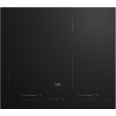 BEKO Hob , HII64720QUF2T , Induction , Number of burners/cooking zones 4 , Touch , Timer , Black BEKO Hob , HII64720QUF2T , Induction , Number of burners/cooking zones 4 , Touch , Timer , Black