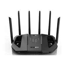 Asus , Dual Band WiFi 7 Extendable Gaming Router , TUF Gaming BE6500 , 802.11be , 6500 Mbit/s , Ethernet LAN (RJ-45) ports 4 , Mesh Support Yes , MU-MiMO Yes , Antenna type External fixed , 1