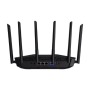 Asus , Dual Band WiFi 7 Extendable Gaming Router , TUF Gaming BE6500 , 802.11be , 6500 Mbit/s , Ethernet LAN (RJ-45) ports 4 , Mesh Support Yes , MU-MiMO Yes , Antenna type External fixed , 1