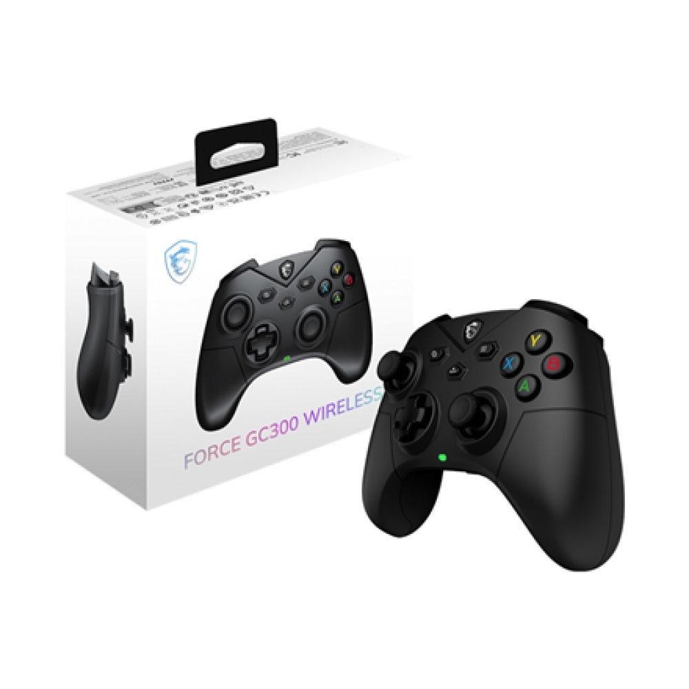MSI Gaming Controller , FORCE GC300 WIRELESS , Black , Wireless